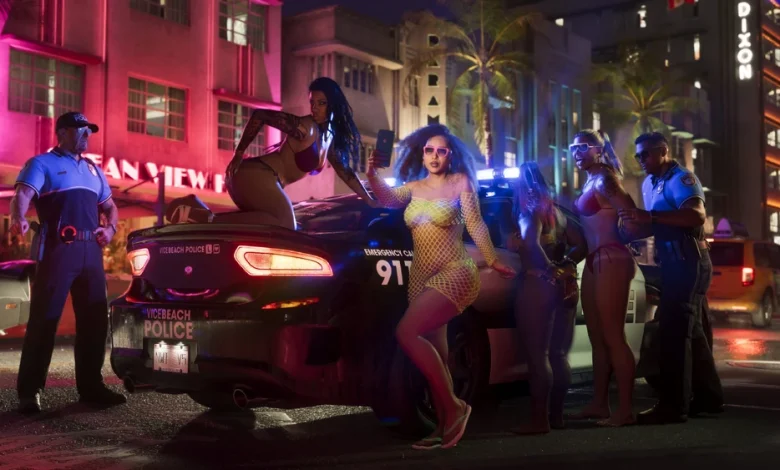 GTA 6 Vice City – oficiální screenshot z propagačního webu Rockstar